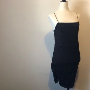 2/$20 - black lace dress